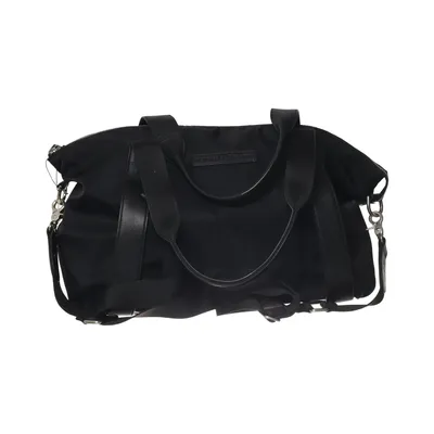Luiertas (Zwart) van Storksak Leer, Polyamide, Polyester