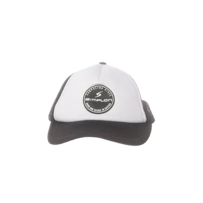 Truckerkeps (Svart, Vit) från Simpson Polyester