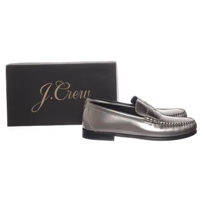 Mocassins (Argent) de J.Crew Cuir