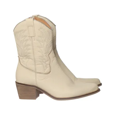 Cowboystøvler (Beige) fra Manfield