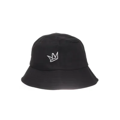 Buckethatt (Svart) Bomull