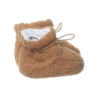 Baby booties (Brown) from Livly Cotton, Polyester