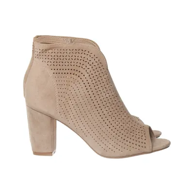 Laarzen met hak (Beige) van Vices
