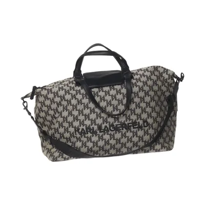 Weekend bag (Black, Gray) from Karl Lagerfeld