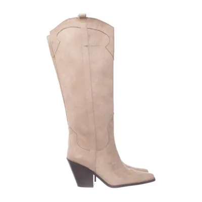 Cowboy boots (Beige) from H&M Polyester, Elastane