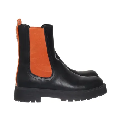 Chelsea boots (Svart, Orange) från Mox Skinn