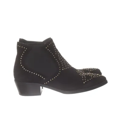 Bottines Chelsea (Noir, Or) de Janet & Janet