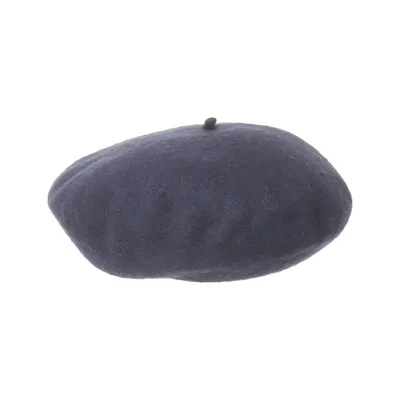 Beret (Blue) from Mango Kids Polyester, Wool