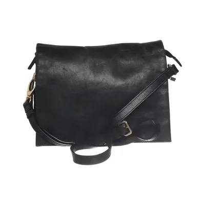 Sac à bandoulière (Noir) de WERA Stockholm Coton, Cuir