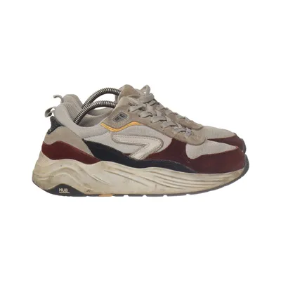 Trainers (Beige, Red, Multicolored) from Hub Leather