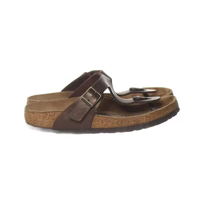 Flip-flops (Brown) from Birkenstock Leather