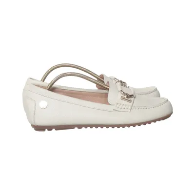 Loafers (Vit) från Novita Skinn