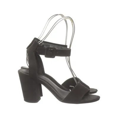 High heel sandals (Black) from DS Shoes by DinSko