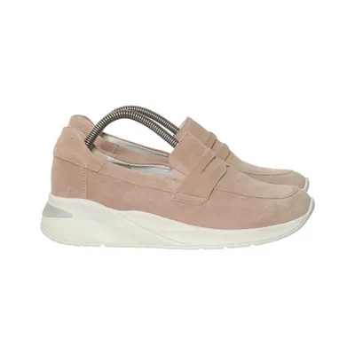 Loafers (Beige) from Waldläufer Leather