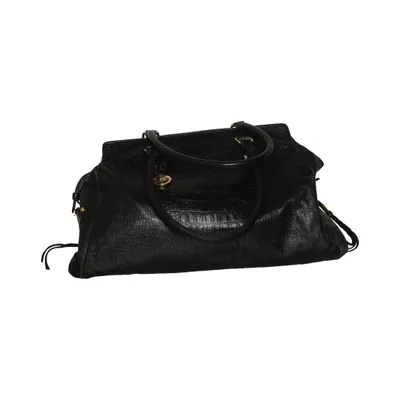 Handtasche (Schwarz) von Piero Guidi