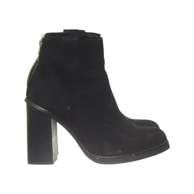 Heeled boots (Black) from Henry Kole Leather