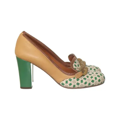 Pumps (Beige, Grön, Flerfärgad) från Chie Mihara Skinn