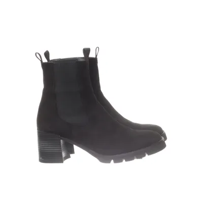 Heeled boots (Black) from Kanna Suede