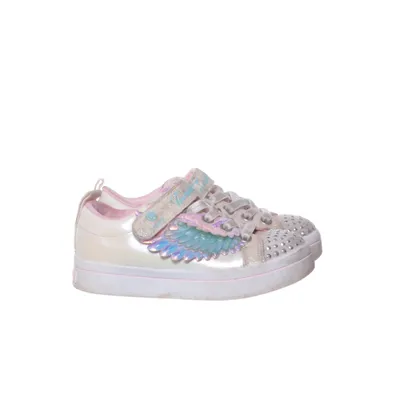 Sneakers (Vit, Rosa) från Twinkle Toes by Skechers