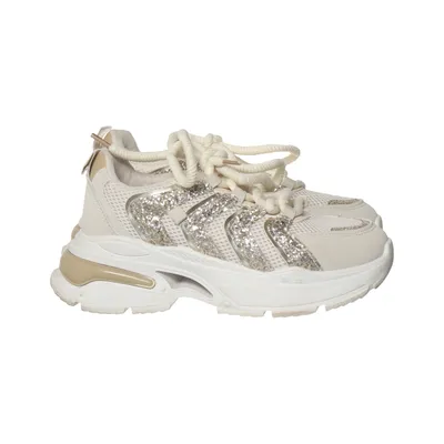 Træningssko (Beige, Guld) fra Ideal Shoes