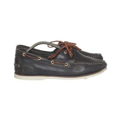 Boat shoes (Black) from Timberland Leather