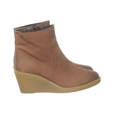 Heeled boots (Brown) from Bianco Footwear