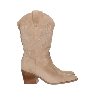 Cowboylaarzen (Beige) van Boohoo