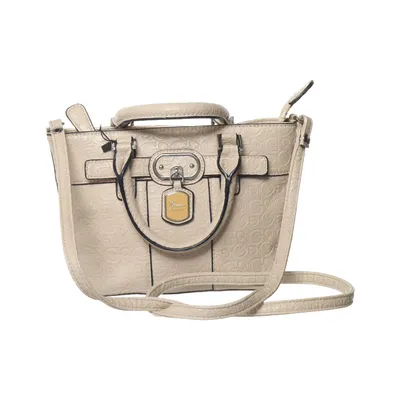 Håndtaske (Beige) fra Guess Polyester, Polyurethan
