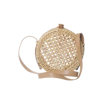 Skuldertaske (Brun, Beige)
