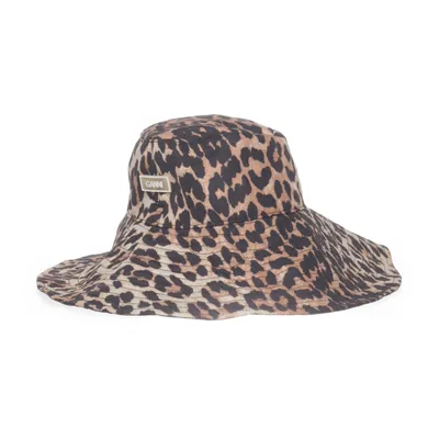 Zonnehoed (Bruin, Meerkleurig) van Ganni Polyester