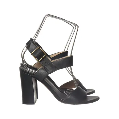 High heel sandals (Black) from Billi Bi Leather
