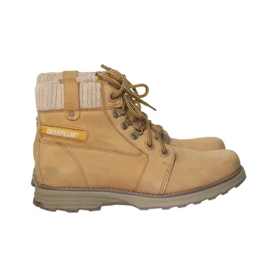 Bottes à lacets (Marron) de Caterpillar Cuir