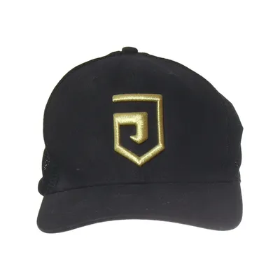Trucker pet (Zwart, Geel) van Justice Katoen, Polyester