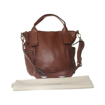 Axelremsväska (Brun) från Fossil Skinn