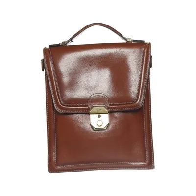 Sac à bandoulière (Marron) de Texier