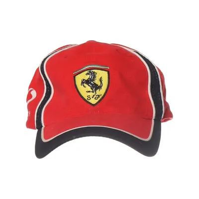 Honkbalpet (Rood, Zwart) van Ferrari