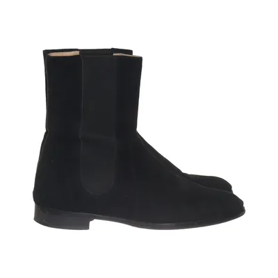 Chelsea boots (Zwart) van Angelo Bervicato Leer