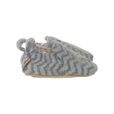 Baby booties (Blue, Gray) from Haflinger