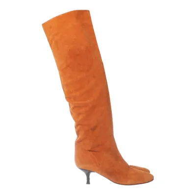 Boots (Orange) from Lavorazione Artigiana Leather