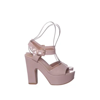 High heel sandals (Beige) from Marypaz
