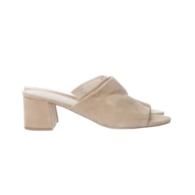Muiltjes (Beige) van Hallhuber Suède