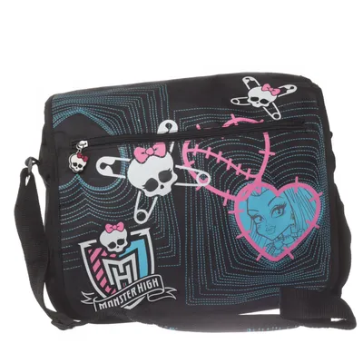 Axelremsväska (Svart, Flerfärgad) från Monster High
