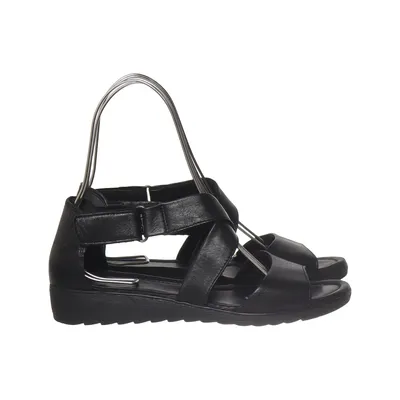 Sandales (Noir) de Footflexx Cuir