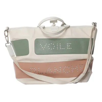 Skuldertaske (Beige, Grøn) fra Voile Blanche