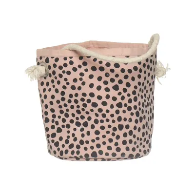 Storage (Pink, Black) from Ferm Living Organic cotton