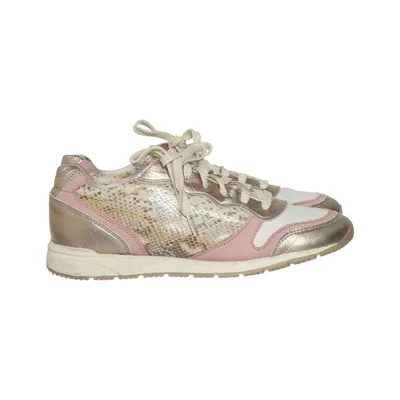 Baskets (Or, Rose, Blanc) de Twins Cuir