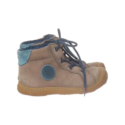Laced boots (Brown, Blue) from Pepino Leather