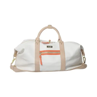 Weekend bag (White, Orange, Beige) from Don Donna