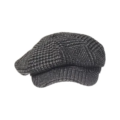 Newsboy cap (Black, Gray) from Unmade Copenhagen Polyester