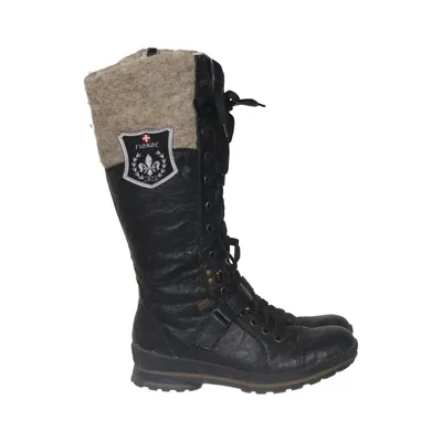 Stiefel (Schwarz, Beige) von Rieker
